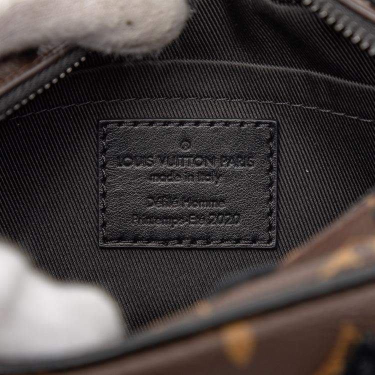 Pre Owned Louis Vuitton Brown Monogram Tuffetage Mini Soft Trunk