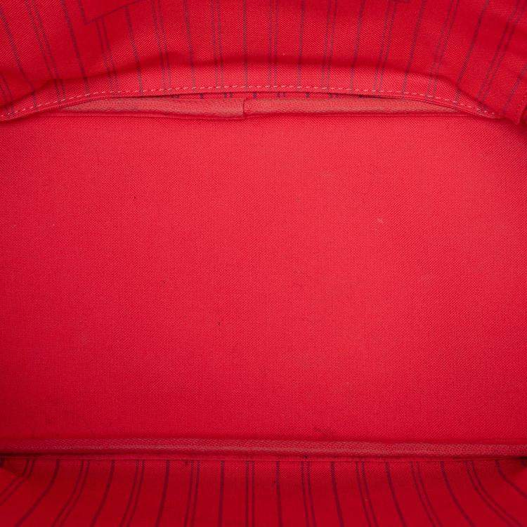 Pre Owned Louis Vuitton Brown Monogram V Neverfull MM