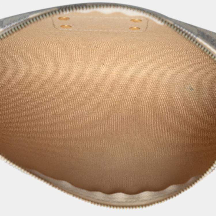 Pre Owned Louis Vuitton White Damier Azur Eva