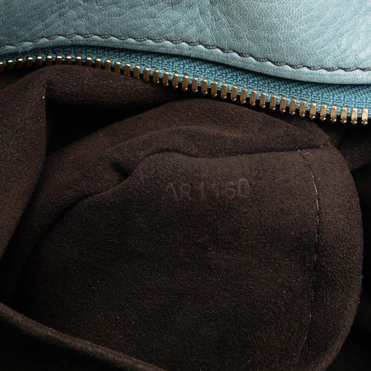 Pre Owned Louis Vuitton Blue Monogram Mahina Stellar PM