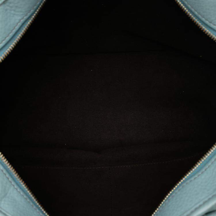 Pre Owned Louis Vuitton Blue Monogram Mahina Stellar PM