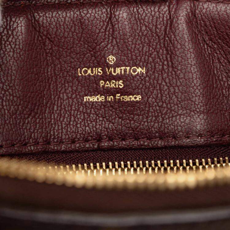Pre Owned Louis Vuitton Brown Monogram Lockit PM
