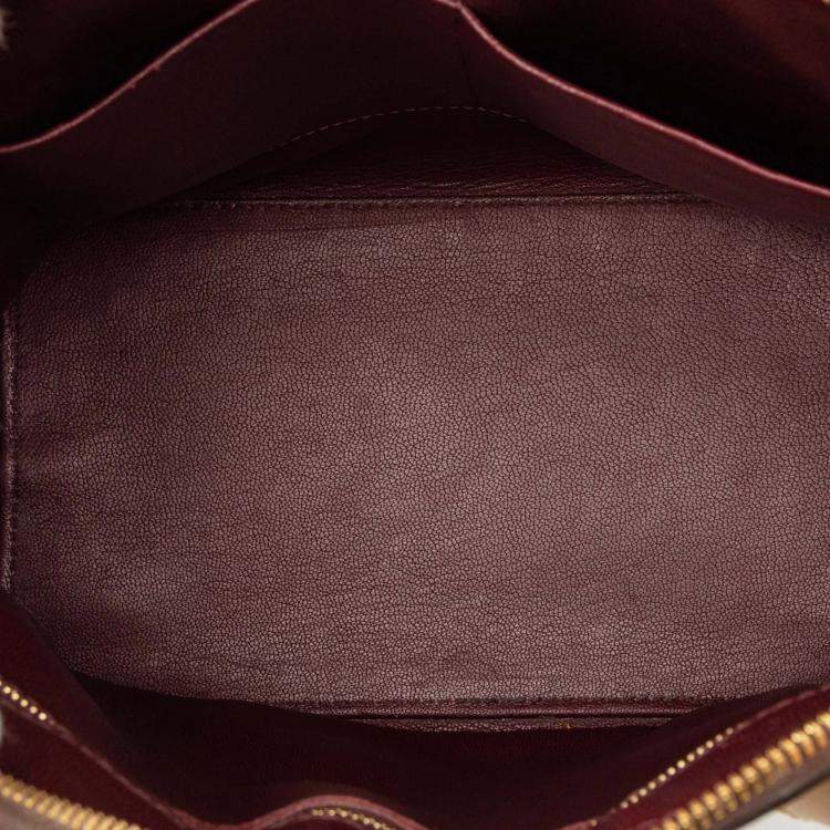 Pre Owned Louis Vuitton Brown Monogram Lockit PM