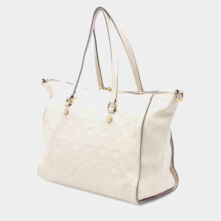 Pre Owned Louis Vuitton Beige Monogram Empreinte Lumineuse PM
