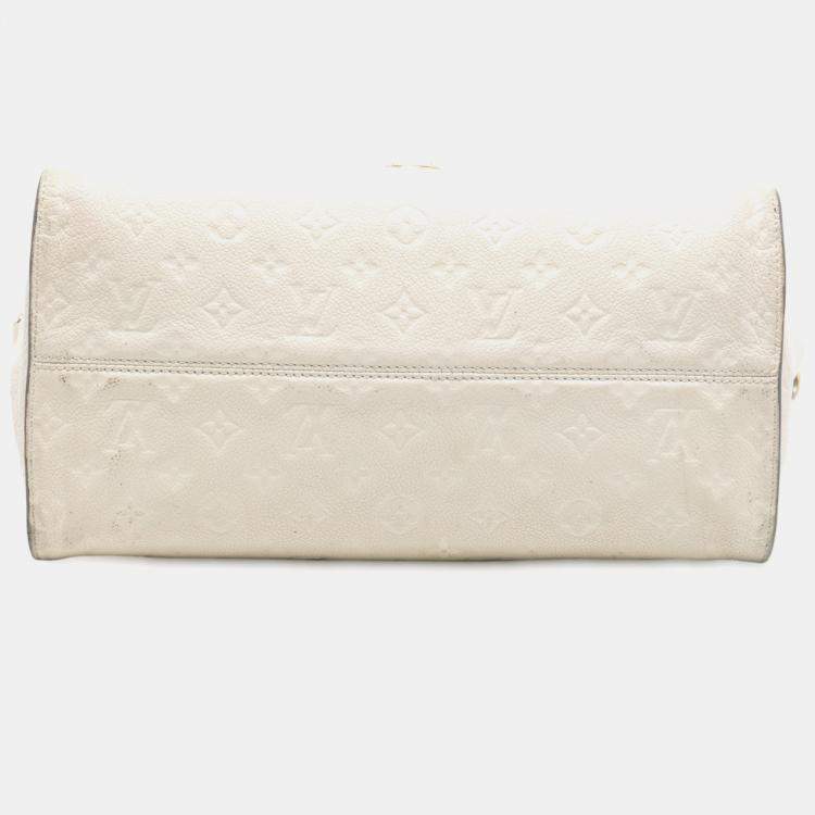 Pre Owned Louis Vuitton Beige Monogram Empreinte Lumineuse PM