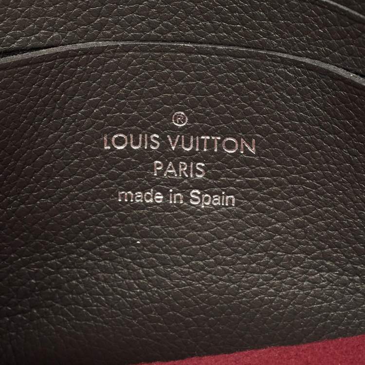 Pre Owned Louis Vuitton Mylockme Bicolor Leather Chain Pochette