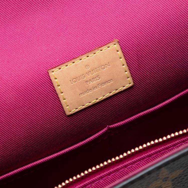 Pre Owned Louis Vuitton Brown Monogram Cluny BB