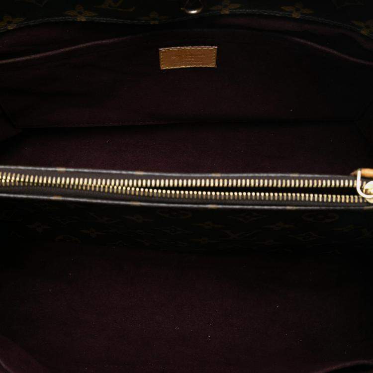 Pre Owned Louis Vuitton Brown Monogram Montaigne GM