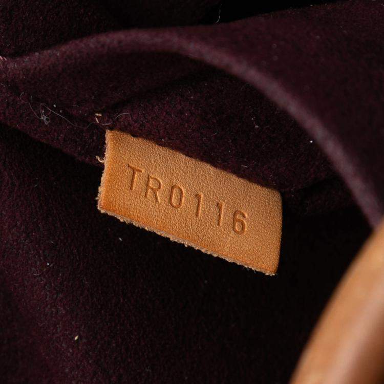 Pre Owned Louis Vuitton Brown Monogram Montaigne GM