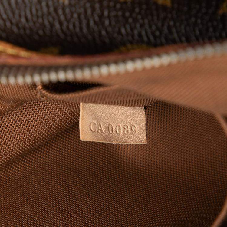 Pre Owned Louis Vuitton Brown Monogram Odeon PM