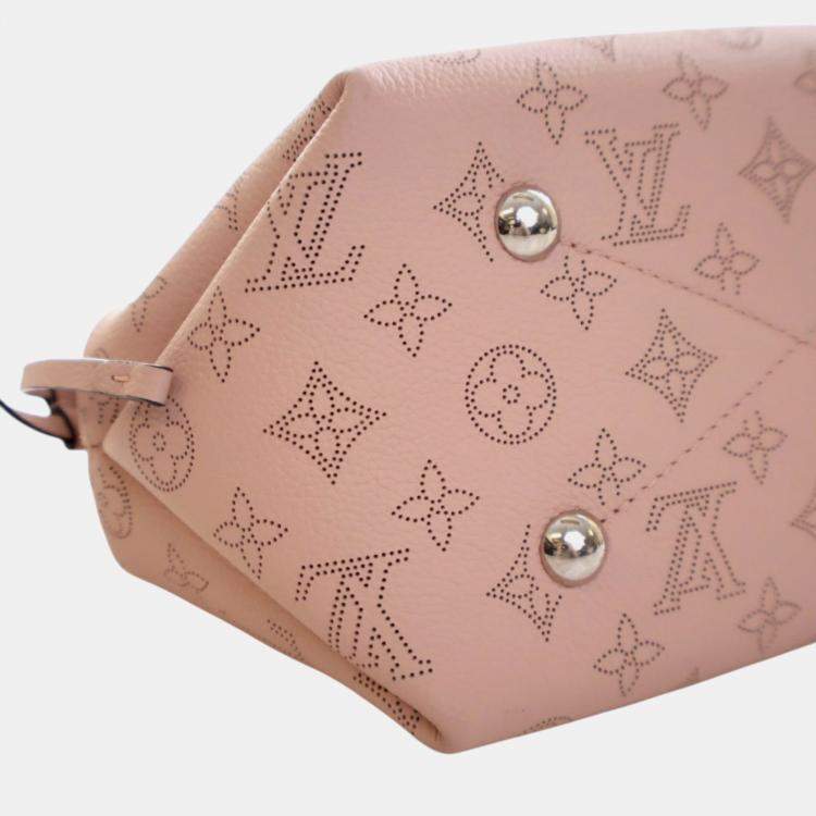Pre Owned Louis Vuitton Pink Monogram Mahina Bella