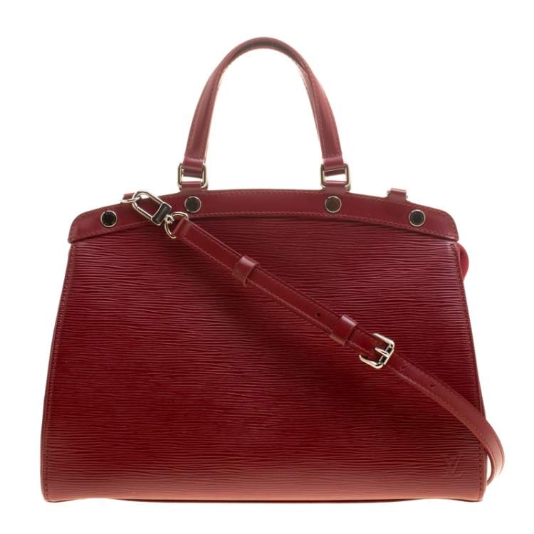 Louis Vuitton Brea MM Epi Leather Red