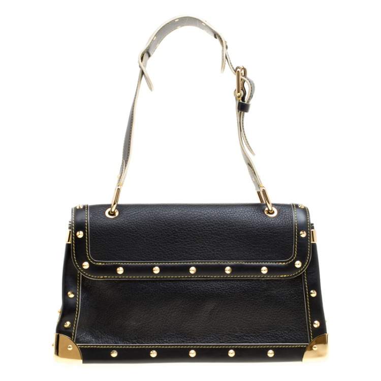 Pre Owned Louis Vuitton Black Suhali Leather Le Talentueux Bag