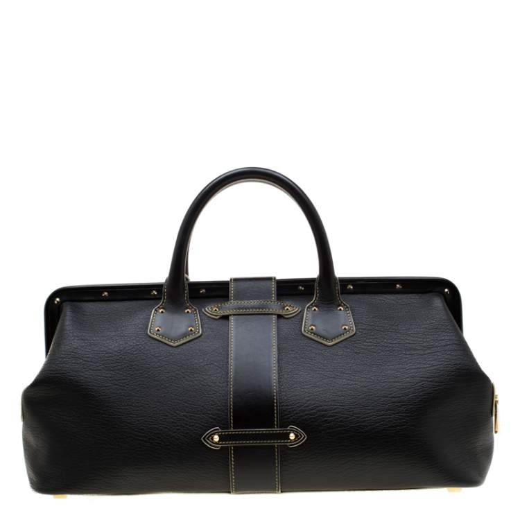 مملوكة مسبقًا Louis Vuitton Black Suhali Leather L'Ingenieux GM Bag
