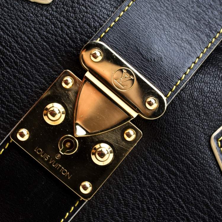 مملوكة مسبقًا Louis Vuitton Black Suhali Leather L'Ingenieux GM Bag