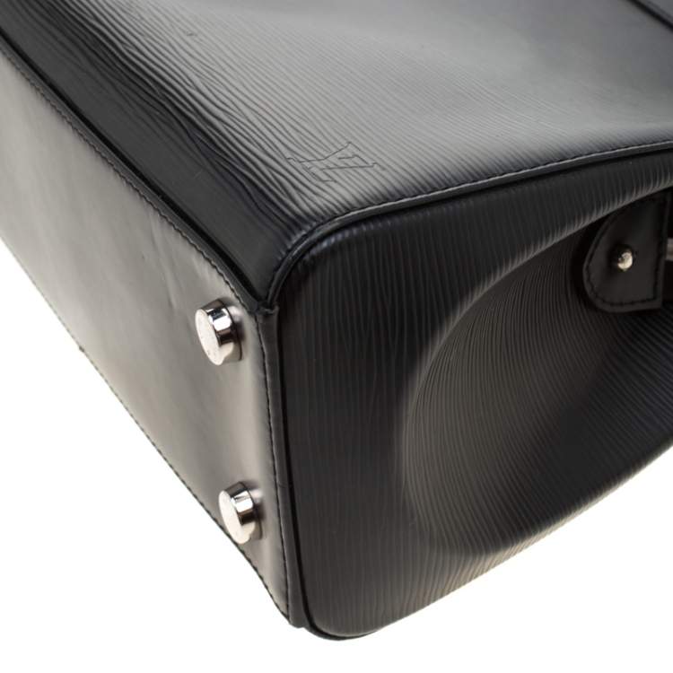 Pre Owned Louis Vuitton Black Epi Leather Brea MM Bag