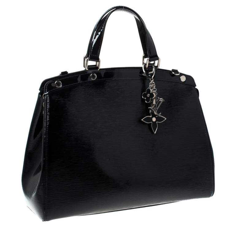 Pre Owned Louis Vuitton Black Electric Epi Leather Brea GM Bag 