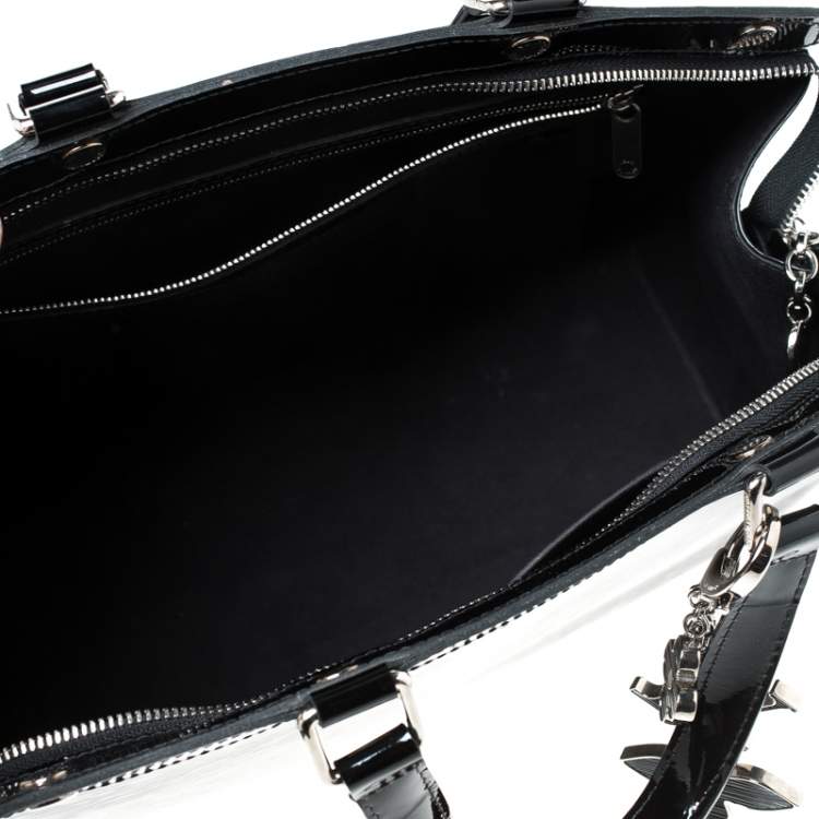 Pre Owned Louis Vuitton Black Electric Epi Leather Brea GM Bag 