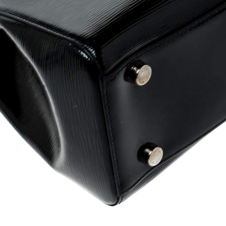 Pre Owned Louis Vuitton Black Electric Epi Leather Brea GM Bag 