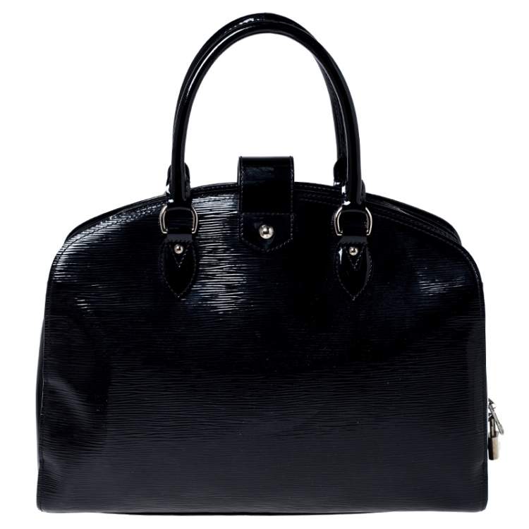 Pre Owned Louis Vuitton Black Electric Epi Leather Pont Neuf GM Bag