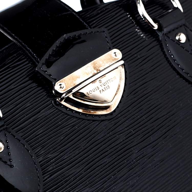 Pre Owned Louis Vuitton Black Electric Epi Leather Pont Neuf GM Bag