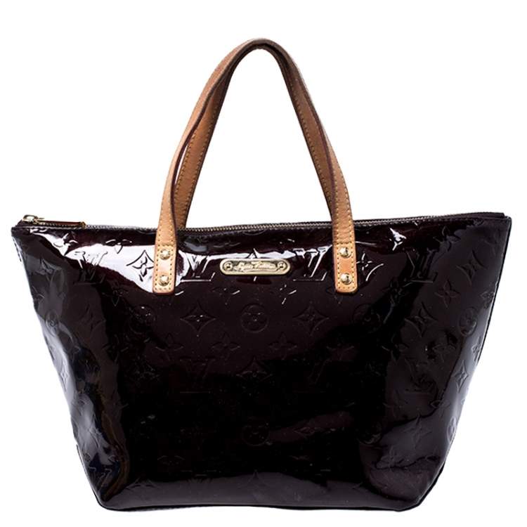 LOUIS VUITTON Vernis Amarante Bellvue PM - The Purse Ladies