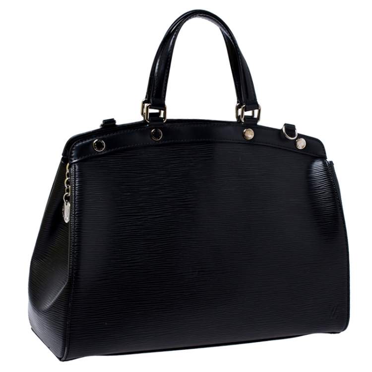 Pre Owned Louis Vuitton Black Epi Leather Brea MM Bag