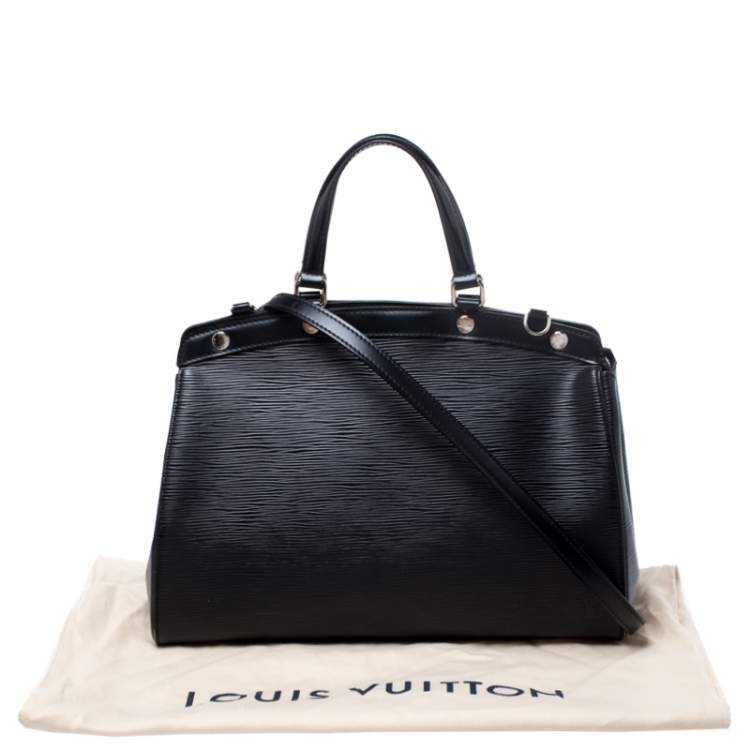 Pre Owned Louis Vuitton Black Epi Leather Brea MM Bag