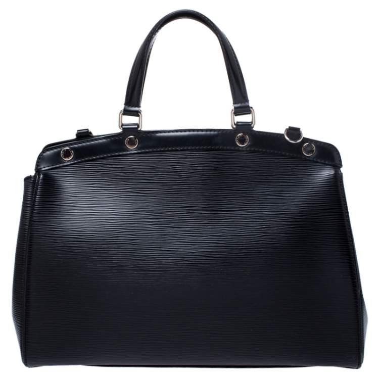 Pre Owned Louis Vuitton Black Epi Leather Brea MM Bag