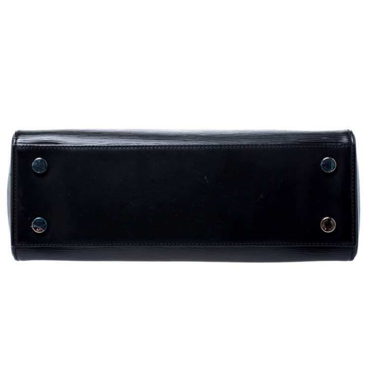 Pre Owned Louis Vuitton Black Epi Leather Brea MM Bag