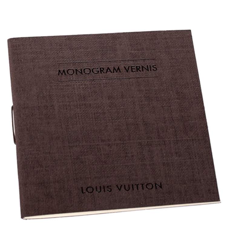 Pre Owned Louis Vuitton Blue Nuit Monogram Vernis Melrose Avenue Bag