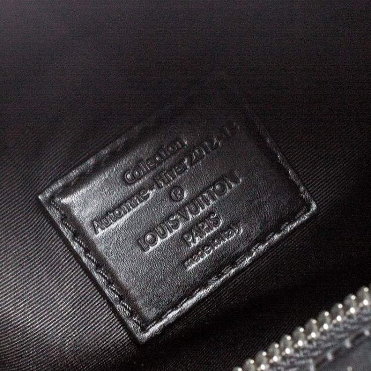 Pre Owned Louis Vuitton Black Sequin Monogram Sunshine Express Speedy 30 Bag