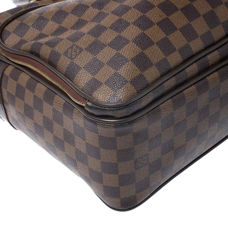 Pre Owned Louis Vuitton Damier Ebene Canvas Icare Business Bag