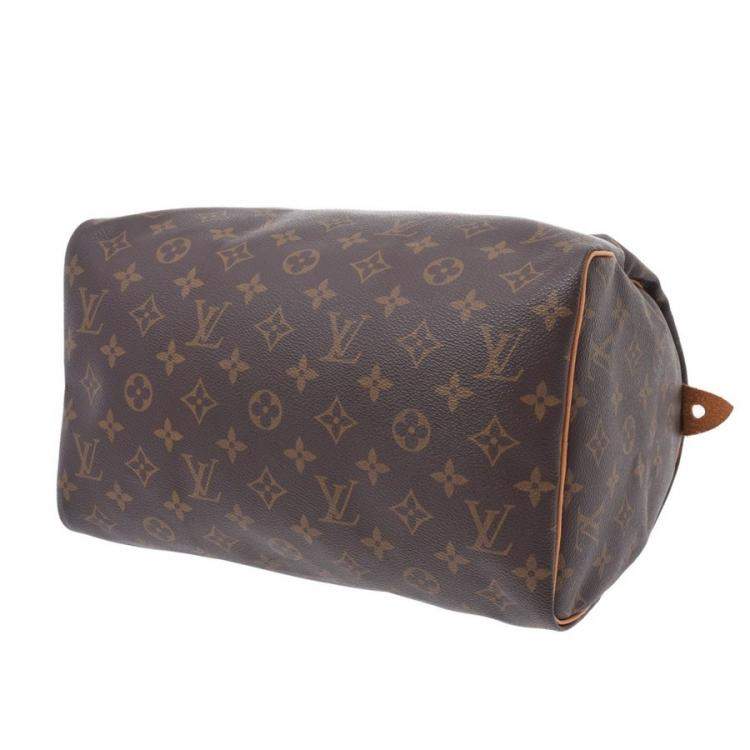 Pre Owned Louis Vuitton Monogram Canvas Speedy 30 Bag