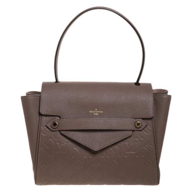 Louis Vuitton Bronze Monogram Empreinte Leather Trocadero Bag