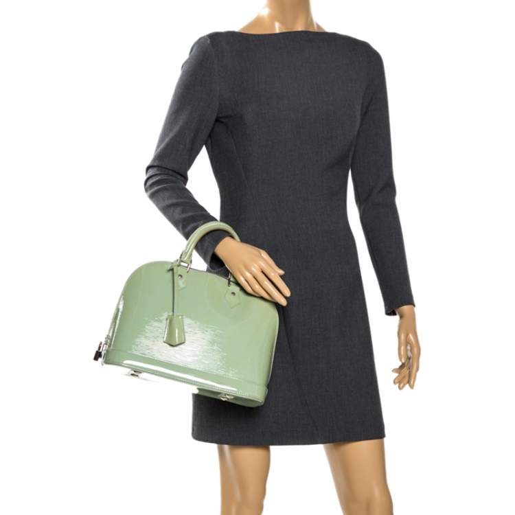 Louis Vuitton Mint Green Electric Epi Leather Alma GM Bag Louis Vuitton |  The Luxury Closet