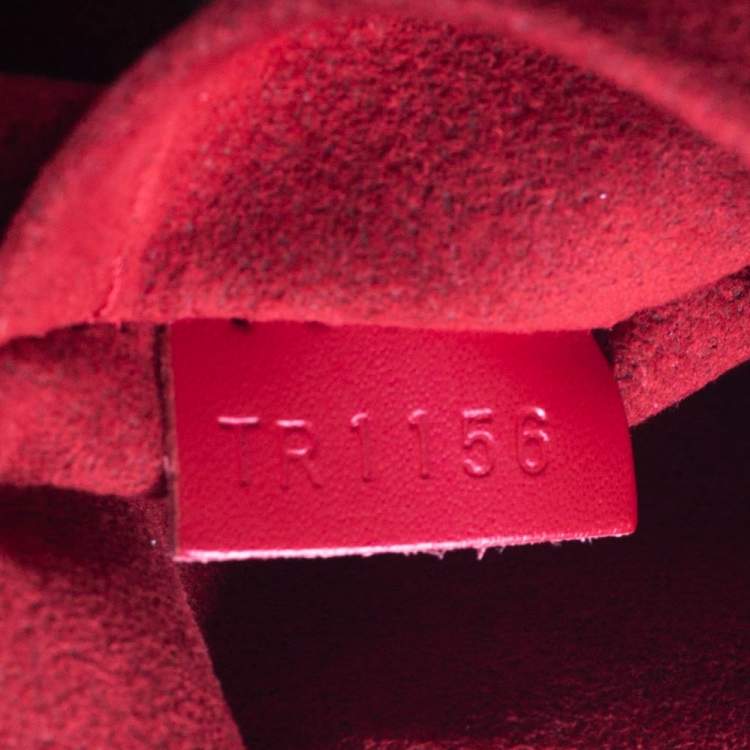 Pre Owned Louis Vuitton Cerise Monogram Vernis Melrose Bag