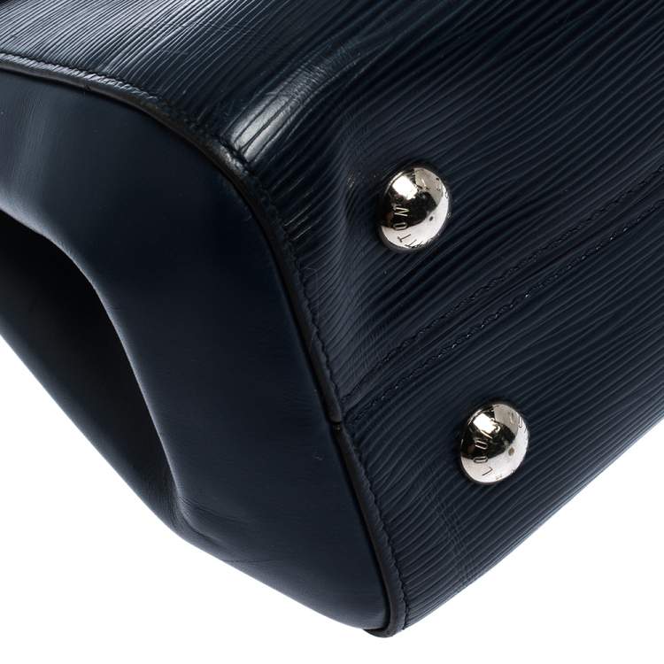 Pre Owned Louis Vuitton Indigo Epi Leather Cluny MM Bag