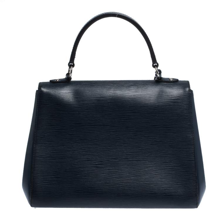 Pre Owned Louis Vuitton Indigo Epi Leather Cluny MM Bag