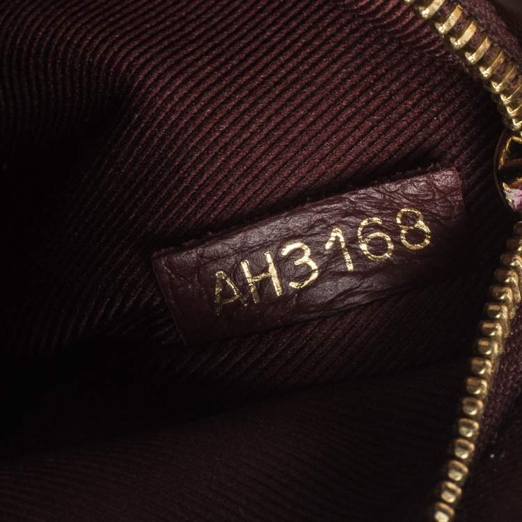 Pre Owned Louis Vuitton Bordeaux Damier Ebene Bond Street Bag            
