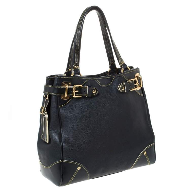 مملوكة مسبقًا Louis Vuitton Black Suhali Leather Le Majestueux Bag