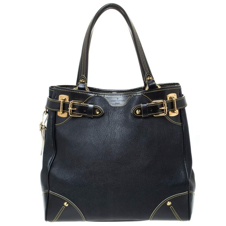 Louis Vuitton Black Suhali Leather Lockit PM Bag at 1stDibs