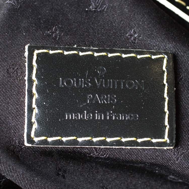 مملوكة مسبقًا Louis Vuitton Black Suhali Leather Le Majestueux Bag