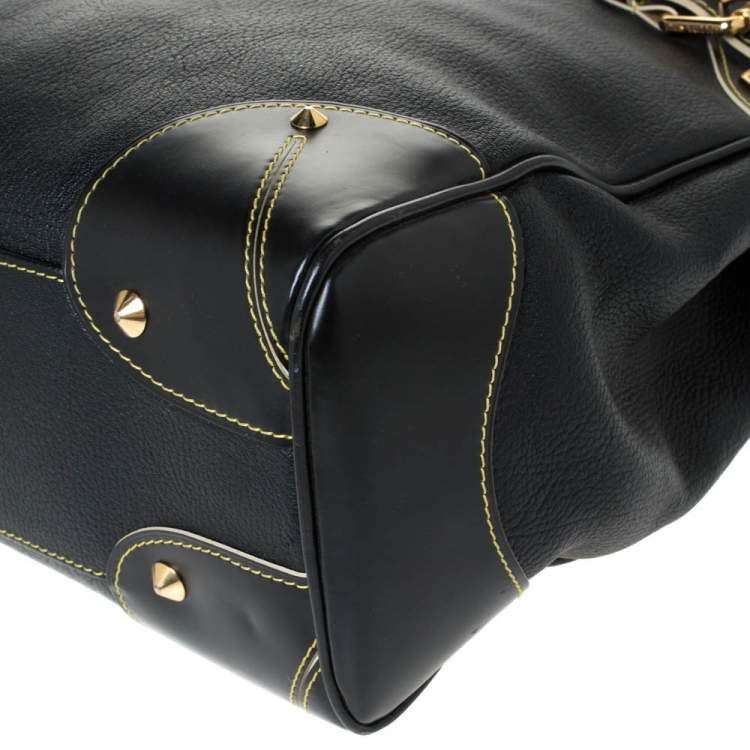 مملوكة مسبقًا Louis Vuitton Black Suhali Leather Le Majestueux Bag