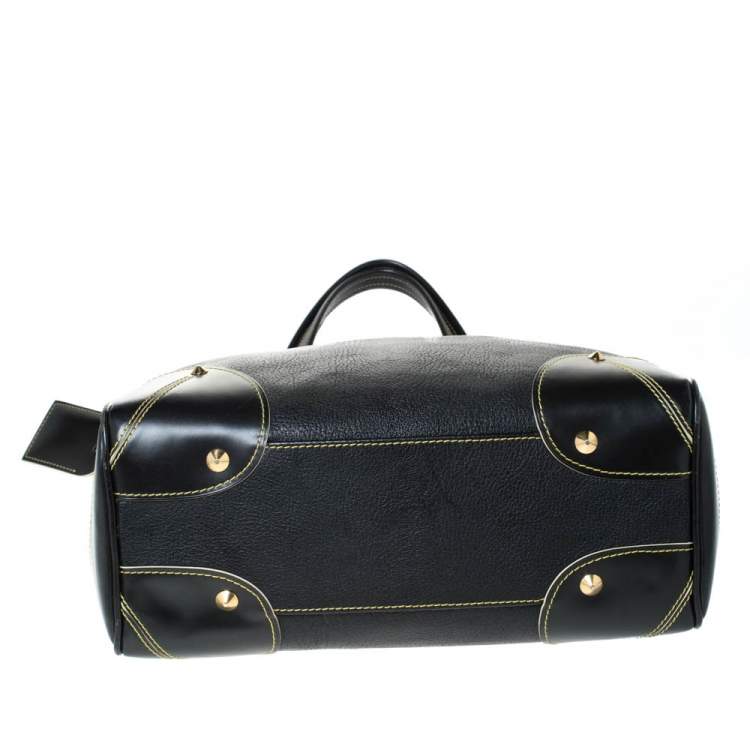 مملوكة مسبقًا Louis Vuitton Black Suhali Leather Le Majestueux Bag