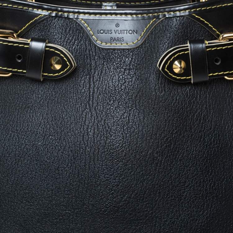مملوكة مسبقًا Louis Vuitton Black Suhali Leather Le Majestueux Bag