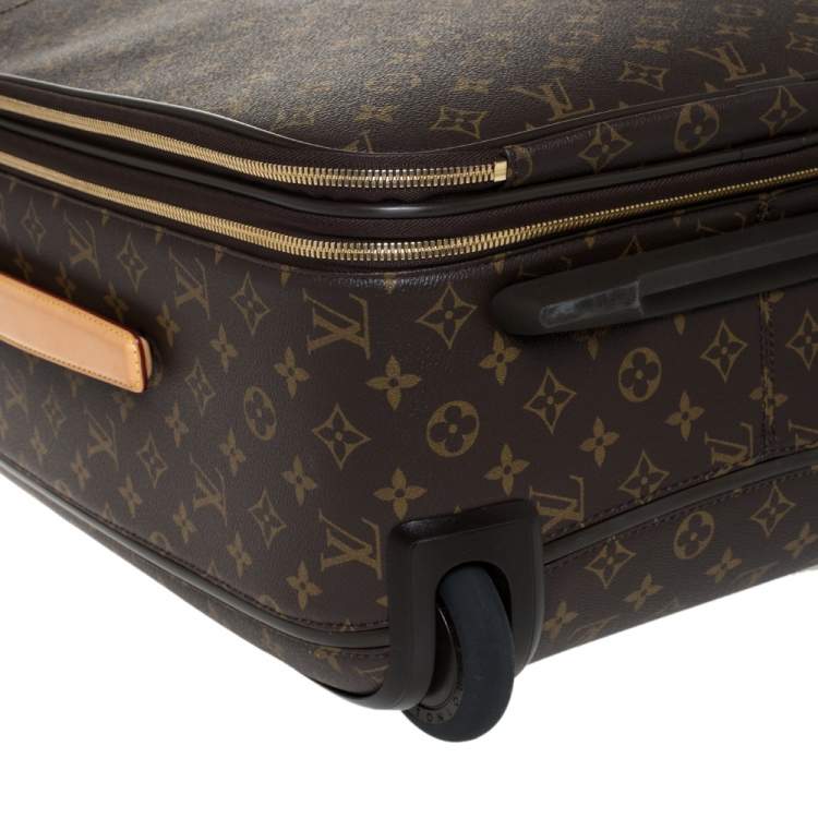 Pre Owned Louis Vuitton Monogram Canvas Business Pegase Legere 55 Luggage