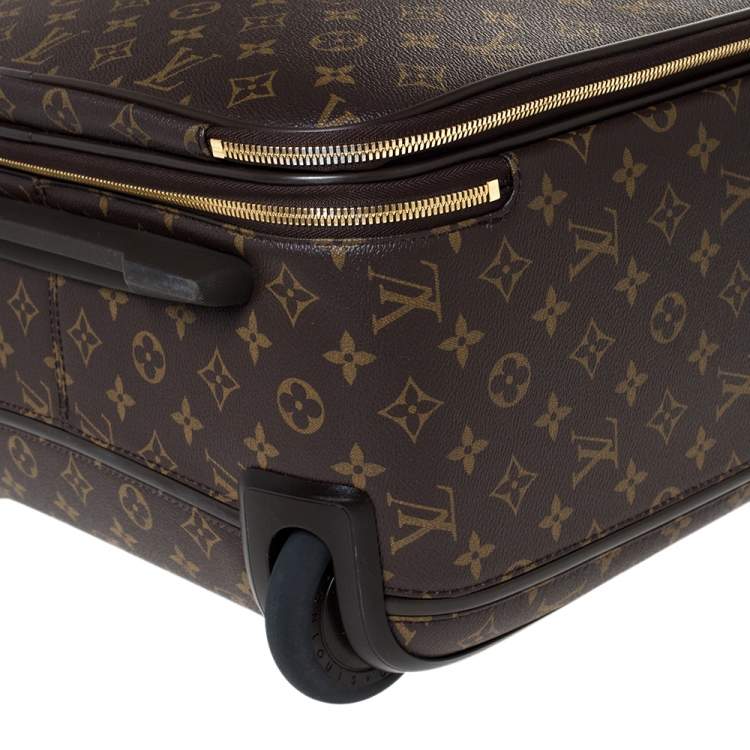 Pre Owned Louis Vuitton Monogram Canvas Business Pegase Legere 55 Luggage
