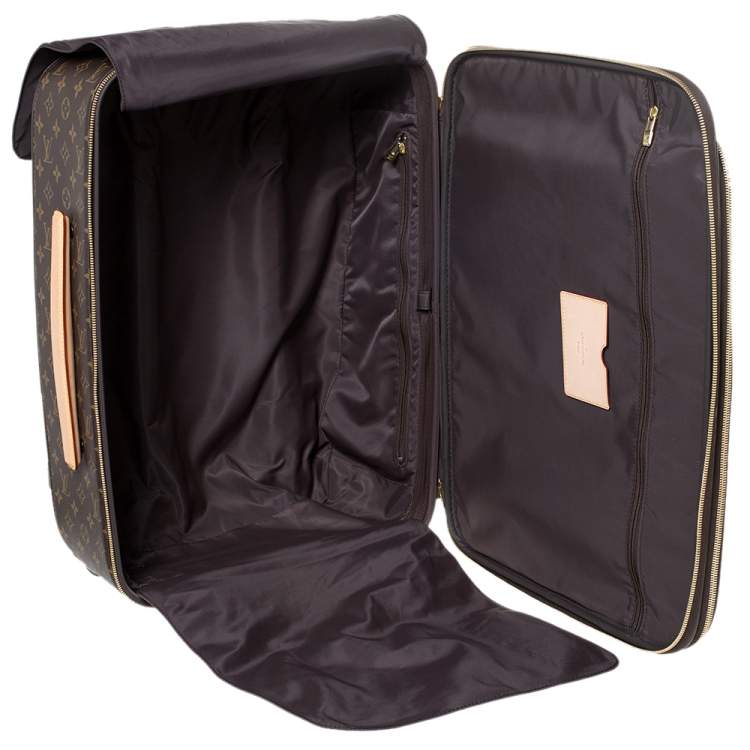 Pre Owned Louis Vuitton Monogram Canvas Business Pegase Legere 55 Luggage