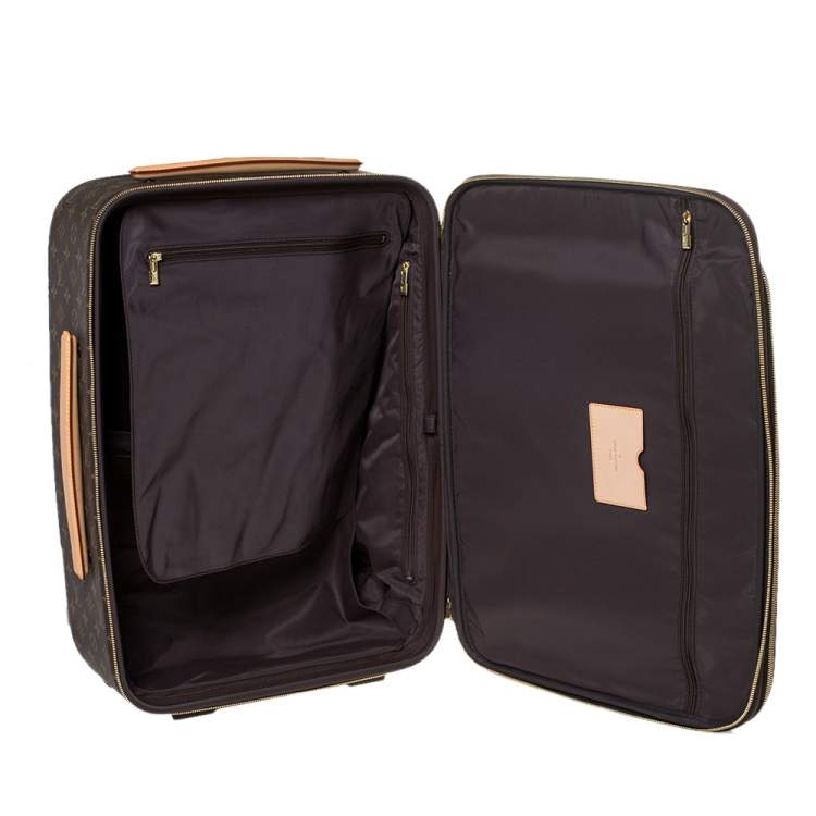 Pre Owned Louis Vuitton Monogram Canvas Business Pegase Legere 55 Luggage